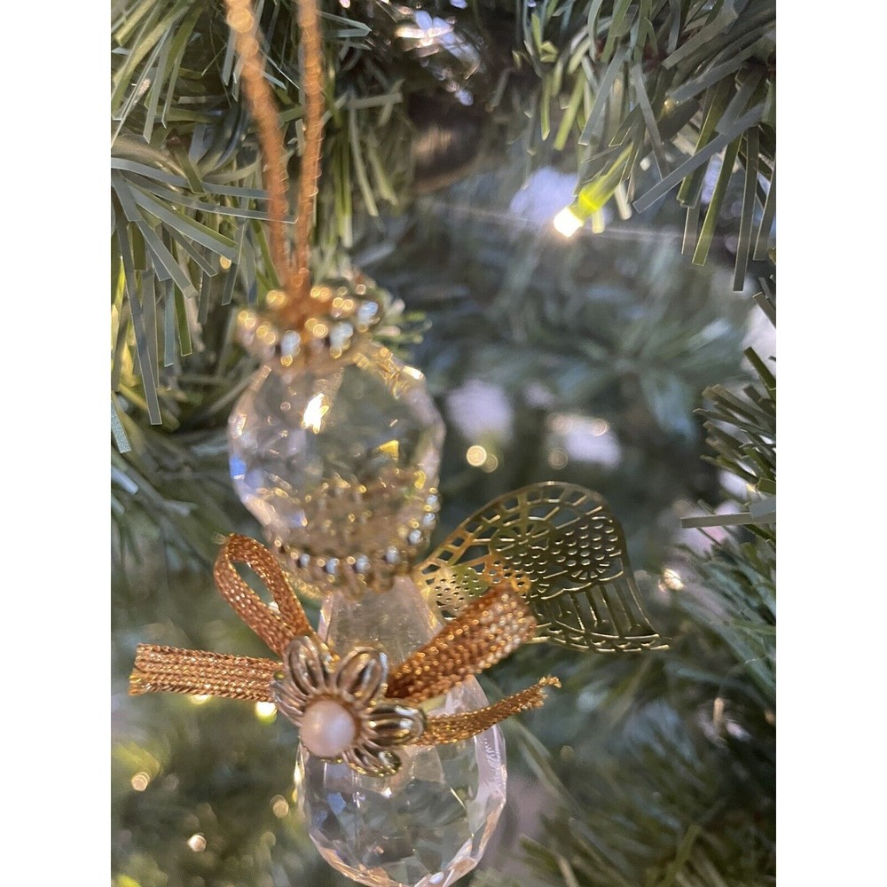 NEW Avon Gift Collection Angelic Reflections Ornament Christmas VINTAGE 1995 - Picture 3 of 10